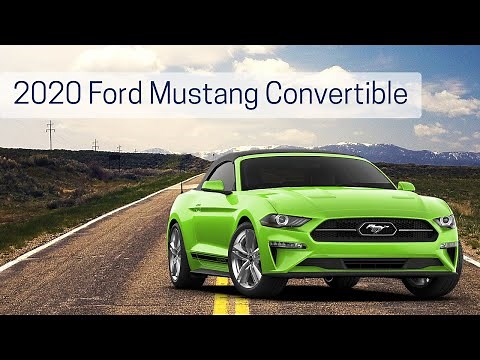 2020 Ford Mustang EcoBoost Convertible Review Video | Full Vehicle Walk Around