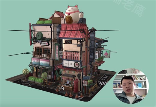 使用Tresjs和Threejs加载模型并播发动画