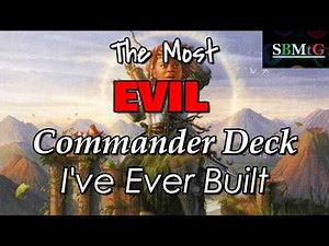 The Most Evil Commander Deck I've Ever Built (Is Pretty Cheap) | Mazzy EDH Deck Tech | Mtg