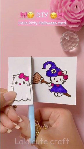 DIY “Happy Halloween”card🎃🤭subscribe for more