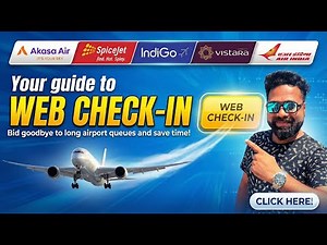 Flight Main Web Check-In Kaise Kare in 2025? How To Do Web Check-In 2025? Detailed Guide