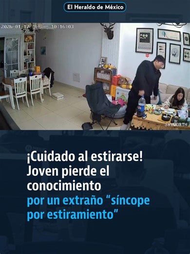 ¿Conoces el síncope por estiramiento?
