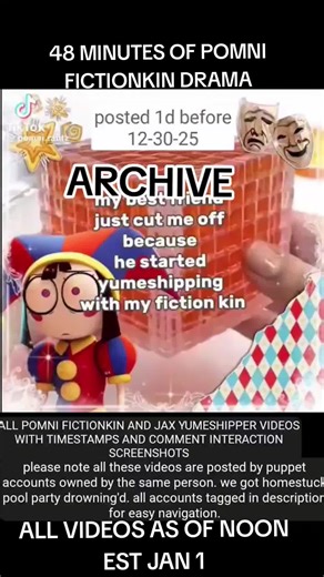 #tadcpomni #fandomdrama #pomnifictionkin #jaxyumeshipper #theamazingdigitalcircus