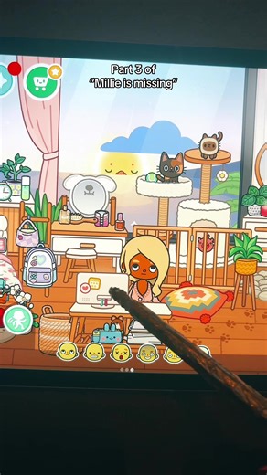 Part 3 of “Millie is missing”! part 4 coming later tonight x #tocaboca #tocabocarp #roleplay #millieismissing #meganismissing