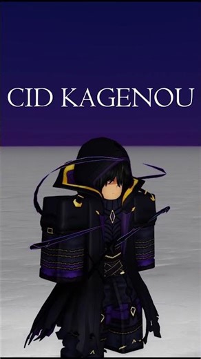 Roblox Cosplays: Cid Kagenou