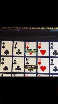 Greatest Video Poker Wins in August part 1 #videopoker #casino #casinogames #quads #jackpot #slot