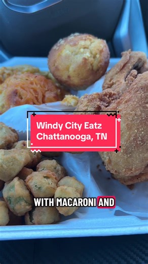 Windy City Eatz was a solid lunch spot today. Are the new around here??? #chattanooga #soulfood #friedchicken #foodie #fyp Windy City Eatz Chattanooga • Chattanooga soul food restaurant review • best soul food Chattanooga TN • fried chicken Chattanooga • mac and cheese • comfort food Chattanooga • affordable eats • Chattanooga dining guide • must try Chattanooga food