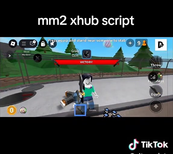 MM2 Xhub Script - Domina el Murder Mystery 2