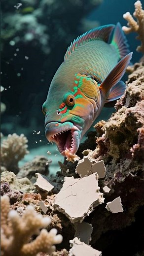 El Pez Loro: El Pez Arcoíris que Crea Playas y Cambia de Color 🌈🐠