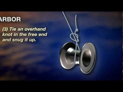 How to tie an Arbor Knot by PENN