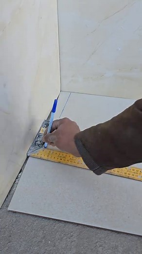 Genius Tile Cutting Tricks for Perfect Corners