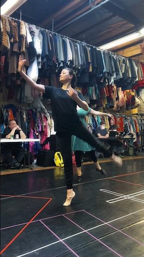 First Look: Brigadoon dance rehearsal