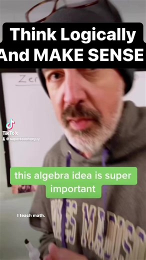 2.5K views · 29 reactions | Zero pairs need to be discussed and seen! I don’t show them here but look for my other videos on this topic! #algebra #math teacher | Superteacherguy | Facebook