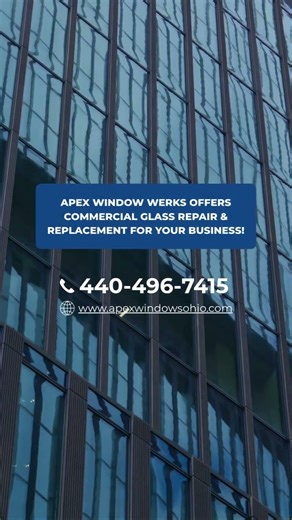 Commercial Glass Repair and Replacement in Cleveland OH & Northeast Ohio | Apex Window Werks