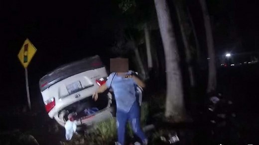 Virginia deputy single-handedly lifts overturned car to save woman trapped underneath