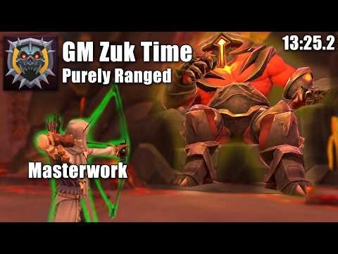 Grandmaster Zuk with Ranged on RuneScape (13:25.2)