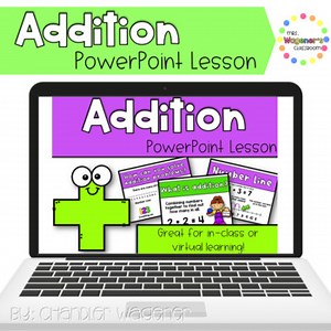 Intro to Addition PowerPoint Lesson - Digital PowerPoint Lesson