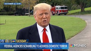 WATCH NOW: Teleprompter Trump vs. Trump unscripted on domestic terrorism #MTPDaily | Meet the Press