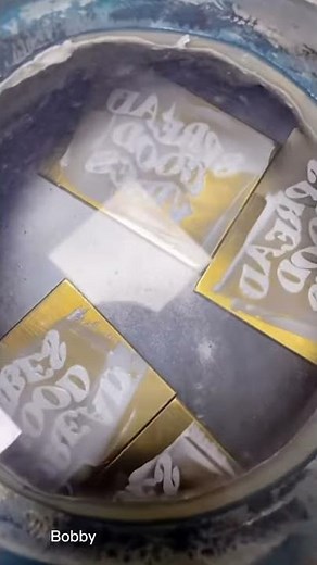 silicone label embossing