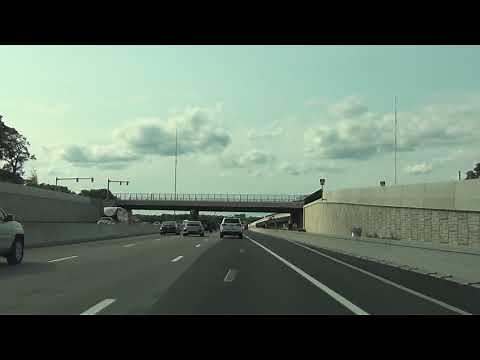 Massachusetts - Interstate 95 North - Mile Marker 30 to 40