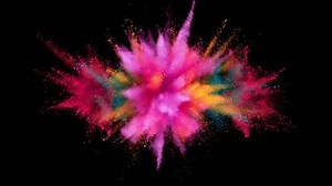 Super Slow Motion Coloured Powder Explosion Stock Footage Video (100% Royalty-free) 1056565985 | Shutterstock