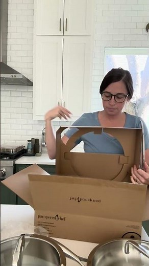 Check out Pampered Chef’s new line of stainless steel non-toxic cookware 🍳 #nontoxic #pamperedchef