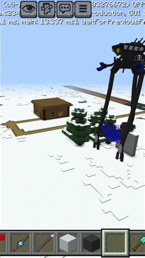 Tripod 2005: Exterminator and Harvester #minecraftshorts #minecraft