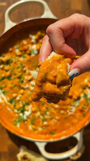 2.2M views · 10K reactions | BUTTER CHICKPEA CURRY with over 50g...