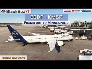 MSFS Horizon Mod 787-9 | Frankfurt/EDDF to Minneapolis/KMSP