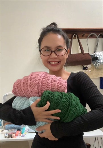 Thêm màu cho mấy bồ tham khảo nò #sophiehood #knit #knitting #handwork
