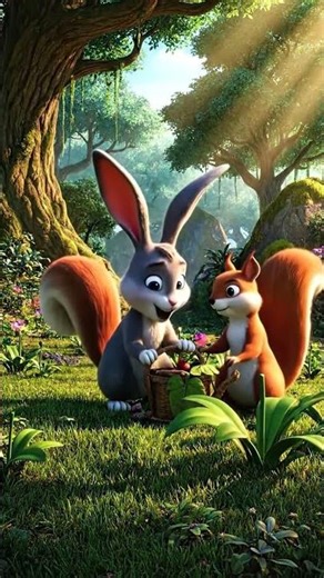 The Rabbit Who Grew Invisible Flowers 🐰🌸 Magical Animated Story