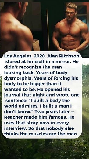 What Alan Ritchson Did the First Day He Couldn't Recognize Himself Will Break You
