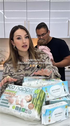 The Benekes ❤️ on Instagram: "Our princesses new nappies have arrived  remember to use our discount code BENEKE10 﫶 link in bio ❤️ #couples #couplesvideos #marriedlife #newparentslife"