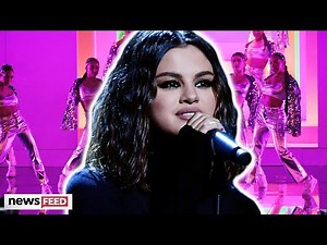 Selena Gomez Gets EMOTIONAL During AMAs Performance!