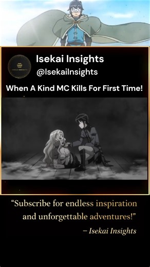 When a kind MC kills for first time and turns dark! #anime #isekai #animeshorts