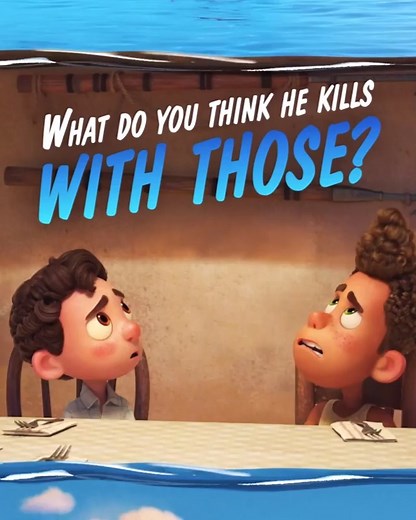 22K views · 769 reactions | Watch out for Sea Monsters ⚠️ #PixarLuca...