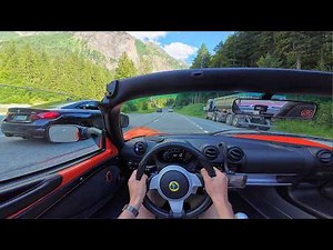 Chasing 50+ Cars on the Holy Trinity of Swiss Alps