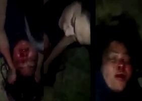 Woman beaten to death.