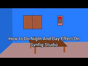 Synfig Studio Tutorials & Tricks, How to Make Night and Day Effect on Synfig Studio