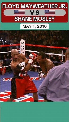 Floyd Mayweather Jr. 🇺🇸 VS 🇺🇸 Shane Mosley | May 1, 2010
