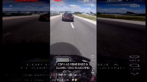 Cop brake checks motorcycle (video) - ItemFix