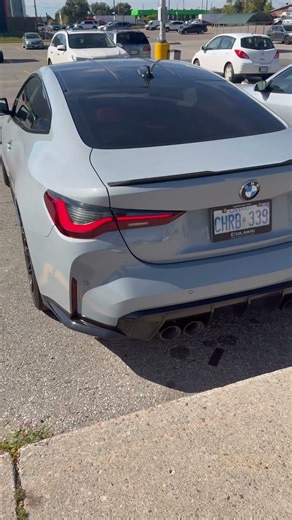 BMW M4 Competition Remote Start 🔥 #BMWM