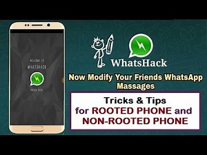 How To Edit WhatsApp Chat History|WhatsApp Message Edit Aur Change Kaise Kare |Root or Without Root