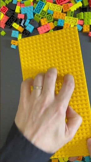 Satisfying LEGO Baseplate ASMR: Fingertips Dragging for Relaxation 🎧🧱