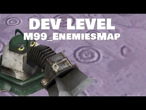 Robots 2005 game - Enemies DEV LEVEL (M99_EnemiesMap)