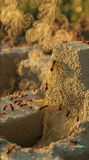 Giant Builder Ants: From Sand to Skyscraper in 60 Seconds | 8K Macro Close-Up