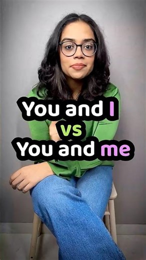Subject Vs Object Pronouns - YOU AND ME or YOU AND I? | Grammar Doubt Explained Simply | With Ananya