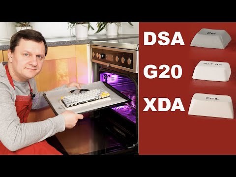 XDA vs DSA vs G20 for the lowest mechanical keyboard