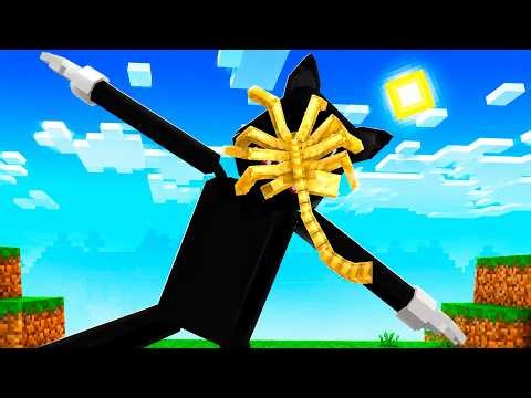 NOVO FACEHUGGER INFECTOU O CARTOON CAT NO MINECRAFT!