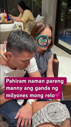 Milyones na relo ni manny pacquiao worth 13 milyon ang ganda #mannypacquiao #mannypacquiaowatch